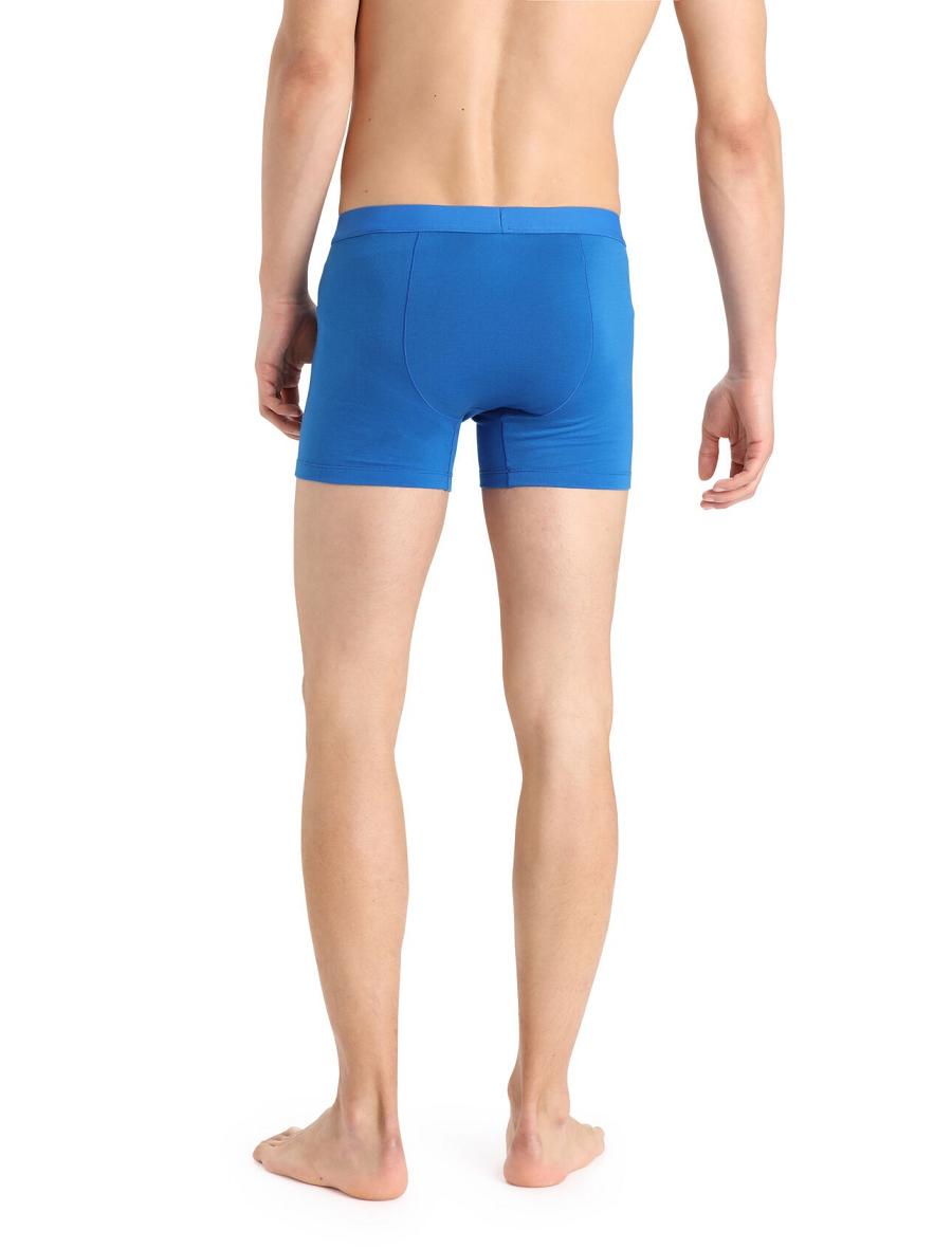 Lazurite Men's Icebreaker Cool-Lite™ Merino Anatomica Boxers Underwear | USA 1320CTVE